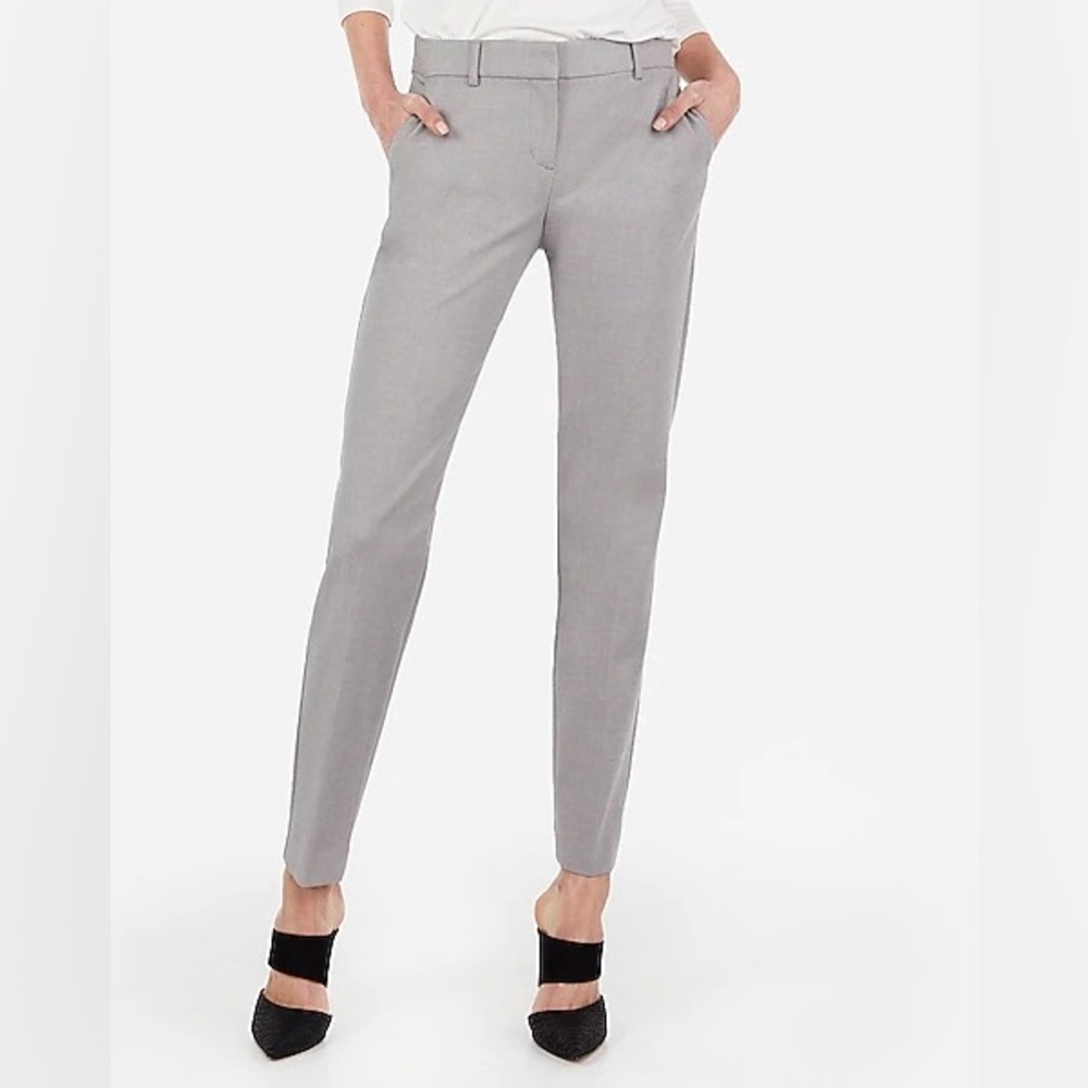 Express Columnist Ankle work pants- mid rise size 4R
